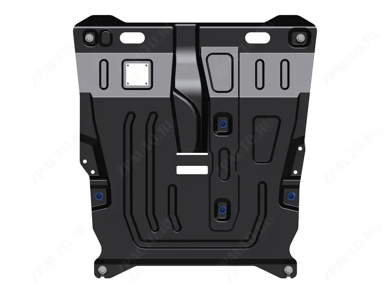 Защита картера и КПП для MITSUBISHI Lancer X  2007 - 2017 V-1.5 ; 1.6 ; 1.8 ; 2.0, Sheriff, сталь 1,8 мм, арт. 14.1530 V1