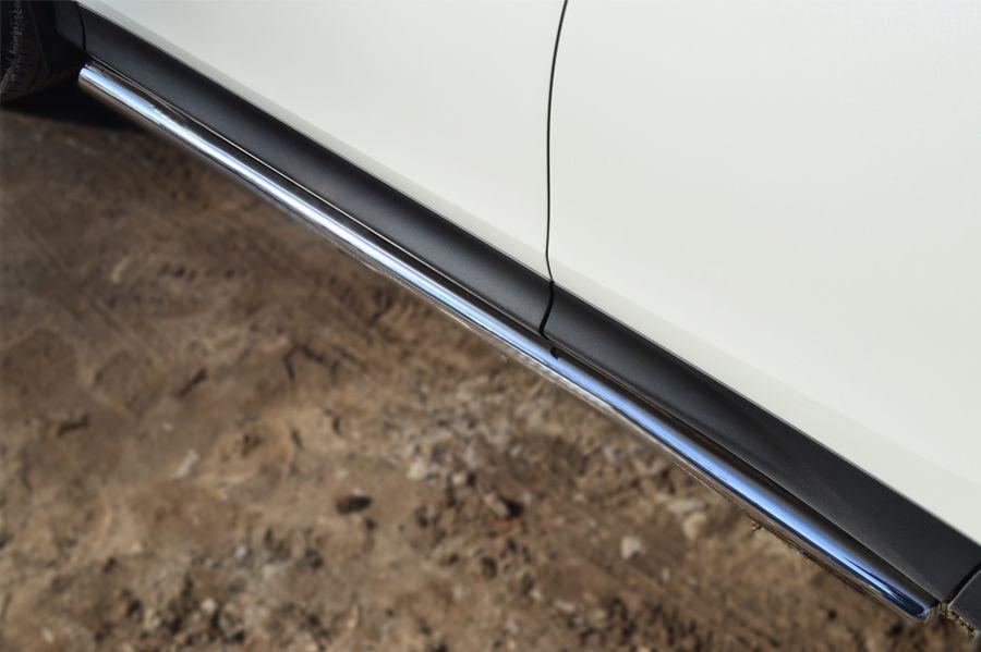 Пороги труба d57 вариант 3 для Toyota RAV4 2012, Slitkoff TR4T-0012833