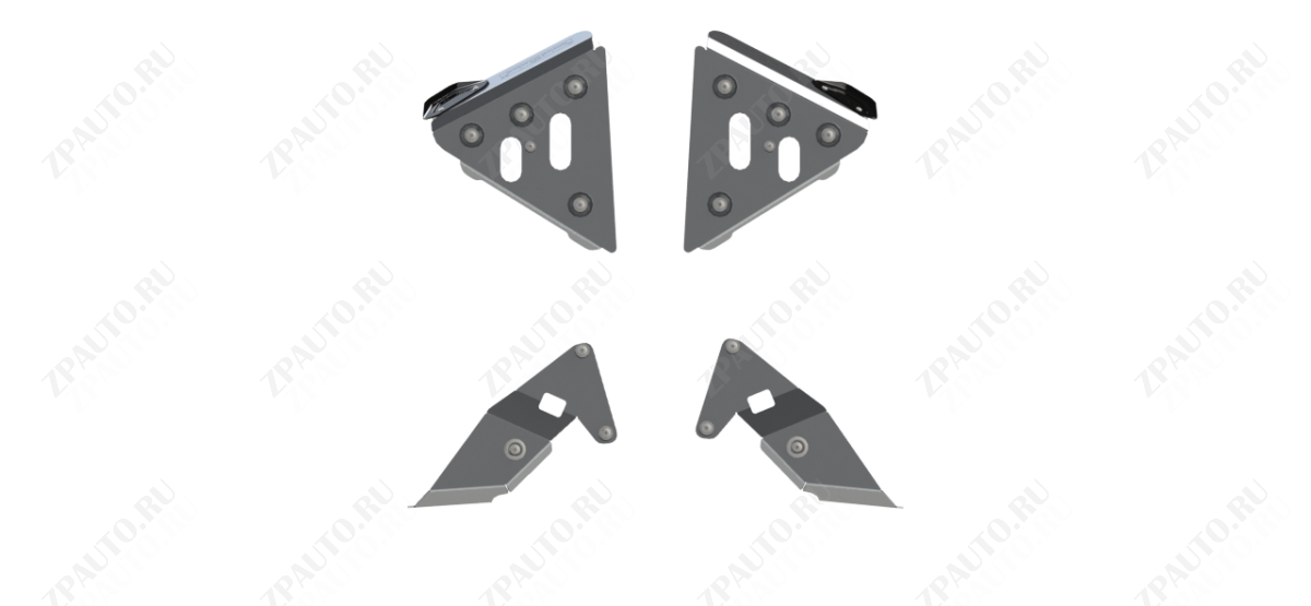 Защита рычагов для CAN-AM Renegade G2 2017-, алюминий 4 мм, STORM, арт. 3249