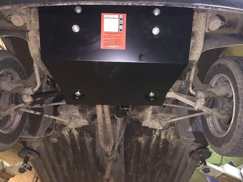 Защита картера для LADA OKA - Serpuhov (Lada 1111)  1990 - 2008, V-0.7, Sheriff, сталь 2,0 мм, арт. 27.0308