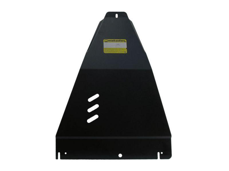 Защита двигателя, кпп, рк стальная Motodor для Nissan Navara III 2004-2010- (3 мм, сталь), 11409