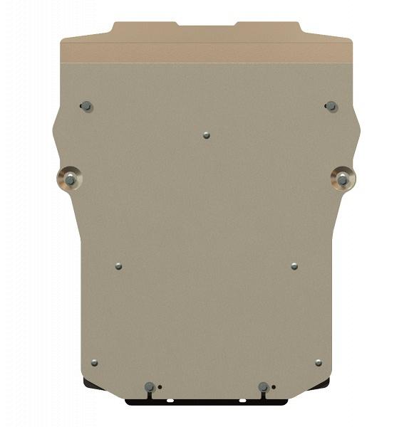 Защита картера для BMW X 6  2008 - 2015, V-3.0D ; 3.0 ; 4.4, Sheriff, алюминий 5 мм, арт. 03.1843