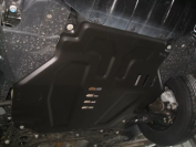 Защита  картера и КПП для Chevrolet Cobalt 2012-  V-1,5 , ALFeco, сталь 2мм, арт. ALF0318st