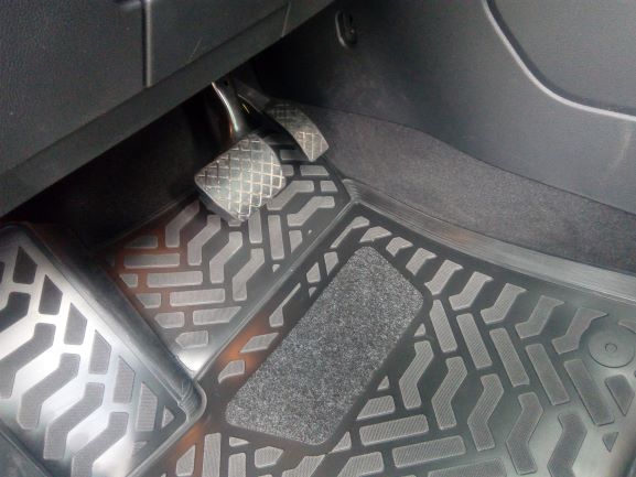 Ковры модельные (высокий борт) для VW Teramont (2017-) (3D с подпятником), Элерон, арт. 62076