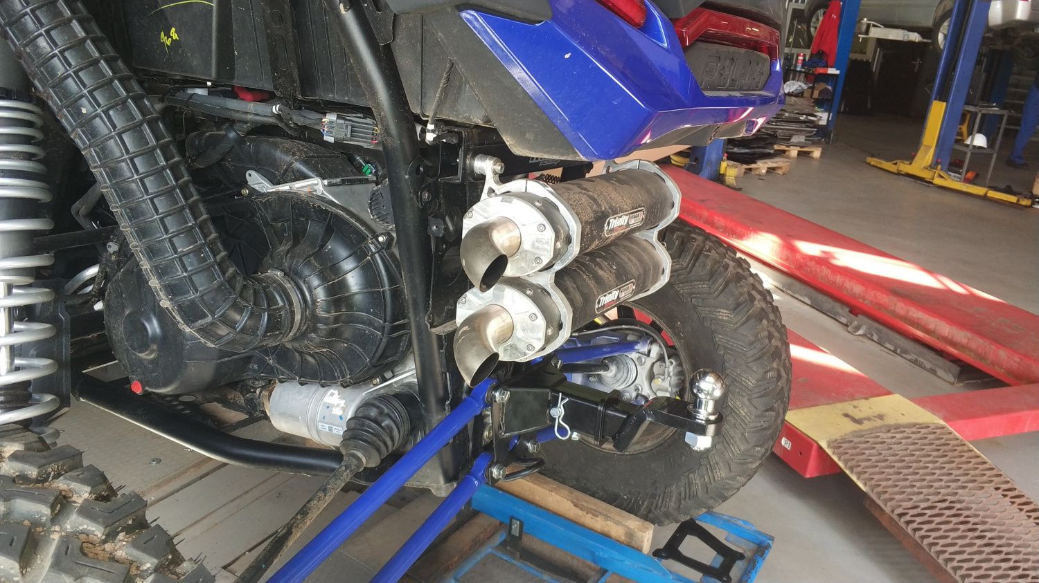 Тягово-сцепное устройство для POLARIS RZR XP Turbo S 2018 -, STORM, арт. MP 0418