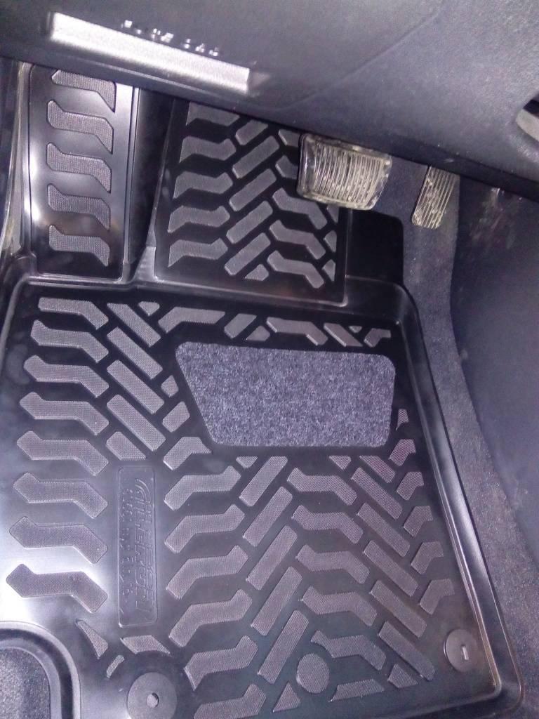 Ковры салонные модельные высокий борт 3D с подпятником для Hyundai Elantra VI 2016-, Элерон 60661