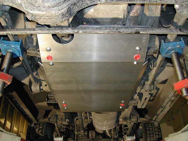 Защита КПП и РК для LAND  ROVER Discovery  1998 - 2004 , V-2,0; 3,9; 4,0;2,5TD, Sheriff, алюминий 5 мм, арт. 04.0853