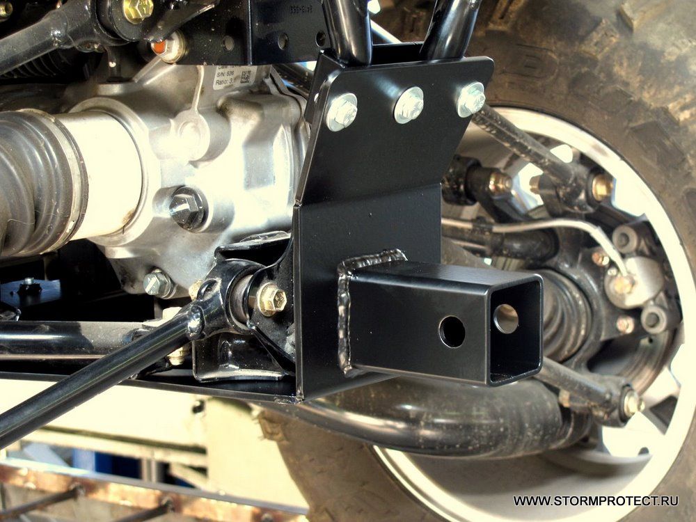 Площадка для крепления лебедки (задняя) для ARCTIC CAT WildCat 2012-, сталь 5 мм, STORM, арт. 2269