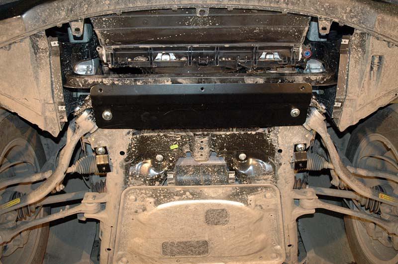 Защита картера для BMW X 3  2006 - 2010, V-2,0d; 3,0 Si, Sheriff, алюминий 5 мм, арт. 03.1416