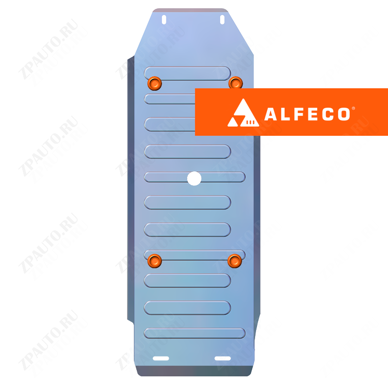 Защита  топливного бака Mitsubishi Pajero Sport II 2008-2015 V-all , ALFeco, алюминий 4мм, арт. ALF14083al