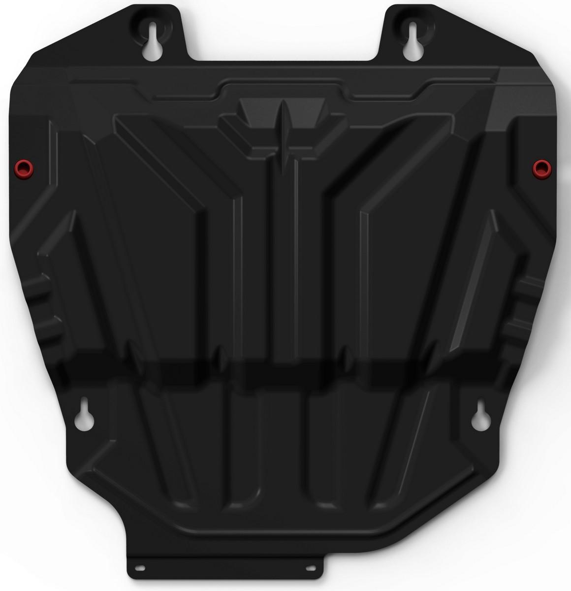 Защита картера и КПП АвтоБроня для Toyota RAV4 XA50 (V - 2.0; 2.5) 2019-н.в., штампованная, сталь 1.8 мм, с крепежом, 111.09534.1