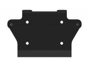 Площадка для крепления лебедки для YAMAHA Grizzly 700/550 2007-14, сталь 5 мм, STORM, арт. 1087