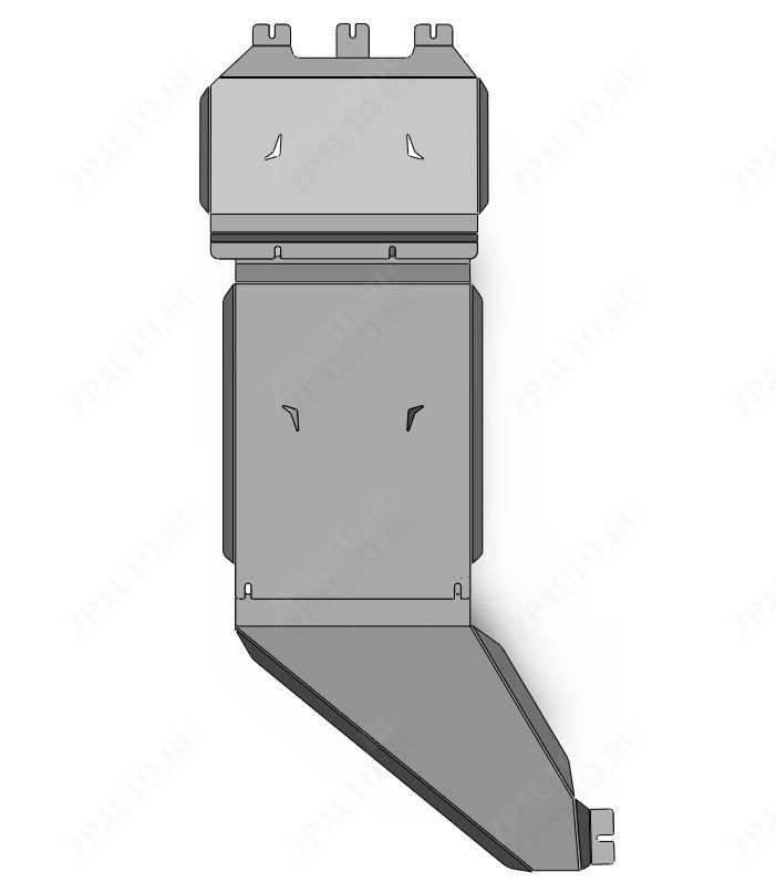 47.01ABC ЗАЩИТА ДНИЩА GREAT WALL POER (2021-), V-ВСЕ ИЗ 3-Х ЧАС. (АЛЮМИНИЙ 4ММ)