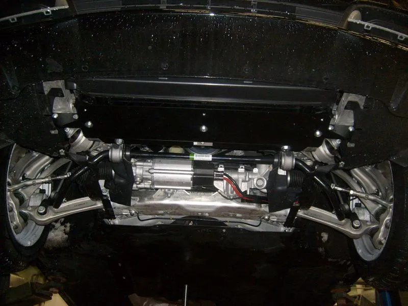 Защита картера для BMW 5 Series  2015 - 2017, V-2,8  АТ 2wd, Sheriff, алюминий 4 мм, арт. 03.3259