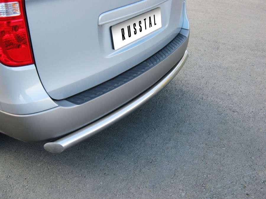 Защита заднего бампера d76 для Hyundai H1 2007, Slitkoff HHZ-000020