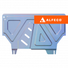 Honda N-VAN (JJ1/2/3) 2018- V-all FWD, 4WD защита картера и КПП, ALFeco, алюминий, 4 мм, арт. ALF0953al-3