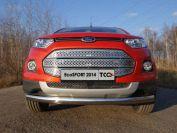 Решетка радиатора нижняя (лист) для автомобиля Ford EcoSport 2014-, TCC Тюнинг FORECOSPOR14-04