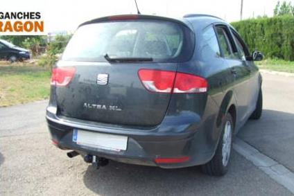 ТСУ для SEAT Toledo 2004-2012/SEAT Altea Freetrack/XL 2006-/SEAT Altea 2004-/AUDI A3 8VA Sportback 2013-2016, тип шара: F, Aragon, арт. E5812AS