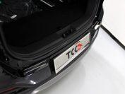 Накладки на задний бампер (лист зеркальный с полосой) 2шт для автомобиля Chery Tiggo 8 2020 TCC Тюнинг арт. CHERTIG820-06