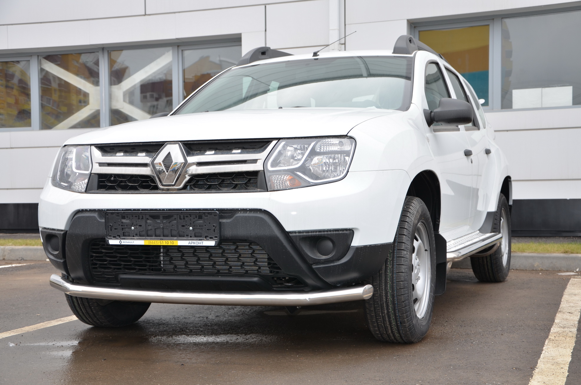 Защита переднего бампера для автомобиля RENAULT Duster 2011, Россия RD.11.02