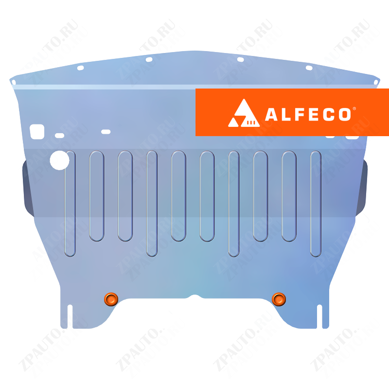 Защита  картера Infiniti G35 2006-2013 V-3,5 , ALFeco, алюминий 4мм, арт. ALF2906al-2