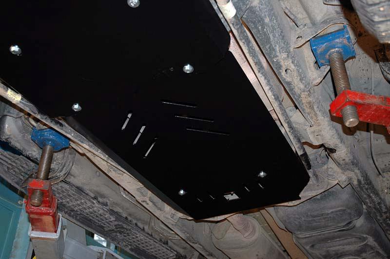 Стальная защита АКПП на Dodge Durango, сталь 2,5 мм, Sheriff (Шериф) 04.1357