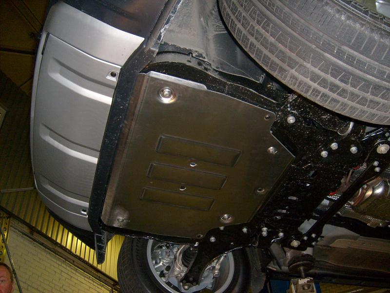 Защита картера и КПП для LAND  ROVER Discovery Sport  2015 -, V-2,2 TD АТ 4wd, Sheriff, алюминий 4 мм, арт. 04.2980