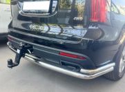 Защита заднего бампера угловая большая двойная для автомобиля Haval H5 2024 арт. HVH5.24.22