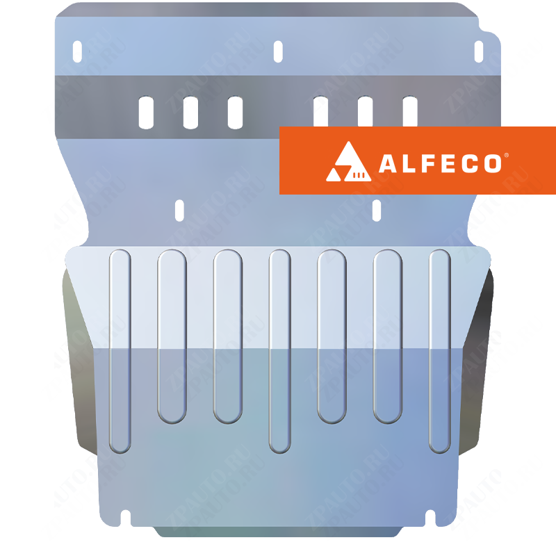 Защита  картера Mazda BT-50 2006-2011 V-2,5TD , ALFeco, алюминий 4мм, арт. ALF0713al-1