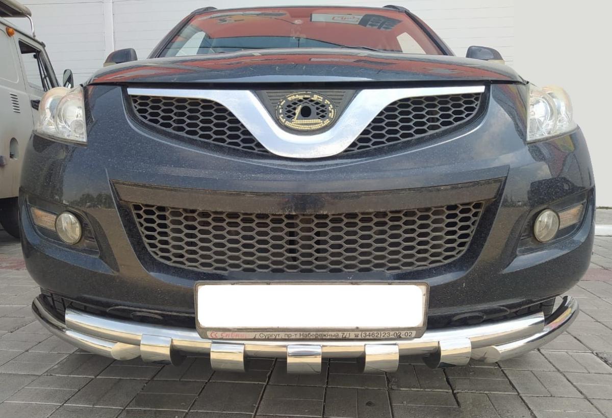 Защита переднего бампера G для автомобиля GREAT WALL Hover 5 2010 арт. GWH5.10.05