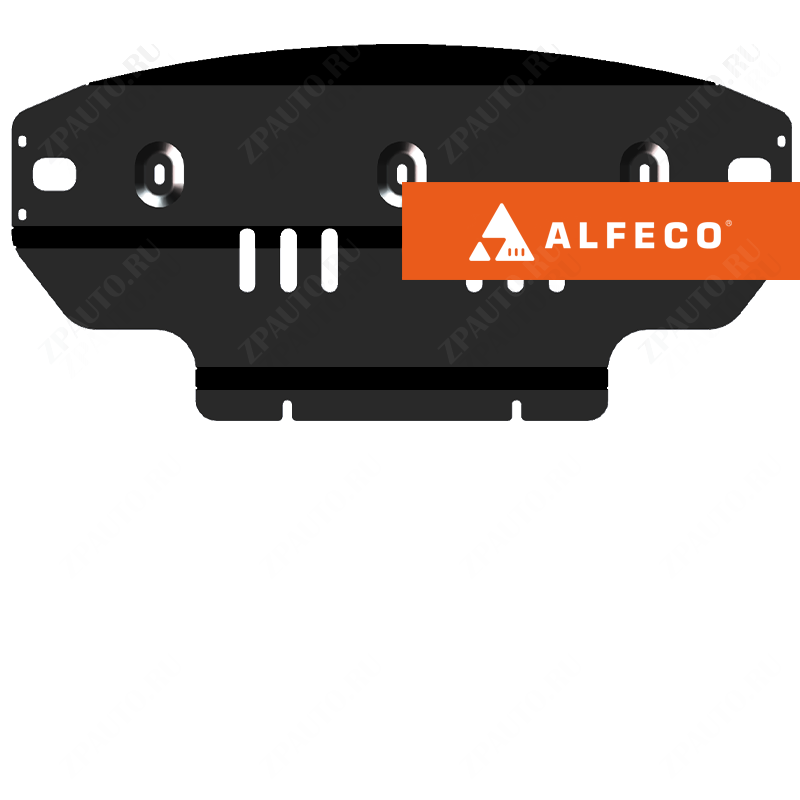 Защита  картера Volkswagen Crafter 2011-2016 V-2,5TD , ALFeco, сталь 2мм, арт. ALF2636st