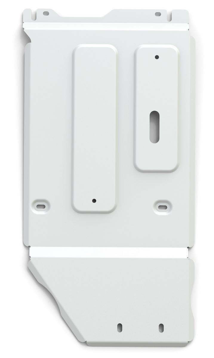 Защита КПП и РК Rival для BMW 3 серия VI 4WD (320i, 328i) 2011-2019, штампованная, алюминий 4 мм, с крепежом, 333.0522.1