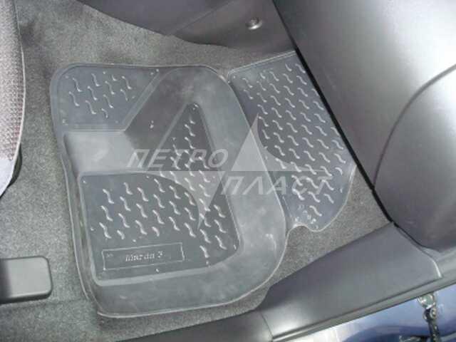 Ковры в салон для автомобиля Mazda 3 2003-2009 (Мазда 3), Петропласт PPL-10730111
