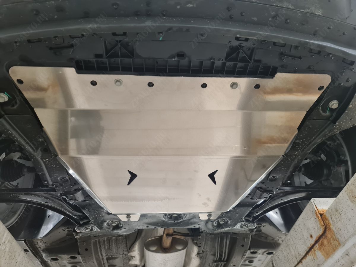 04.42ABC ЗАЩИТА КАРТЕРА ДВИГАТЕЛЯ И КПП CHEVROLET TRAILBLAIZER V-1.3 (2020-) (АЛЮМИНИЙ 4 ММ)