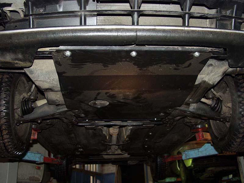 26.0086 Защита картера и КПП Volkswagen Passat B3 3A2, 35i V-1,9D (1988-1997) (сталь 2,0 мм)