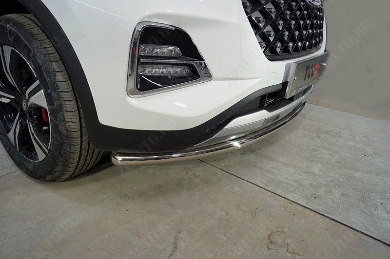 Защита передняя нижняя 42,4 мм Chery Tiggo 4 pro 2022- арт. CHERTIG4P22-07