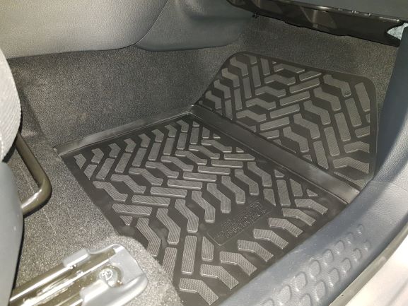 Ковры модельные (высокий борт) для Toyota CH-R (2016-) (3D с подпятником) , Элерон, арт. 61985