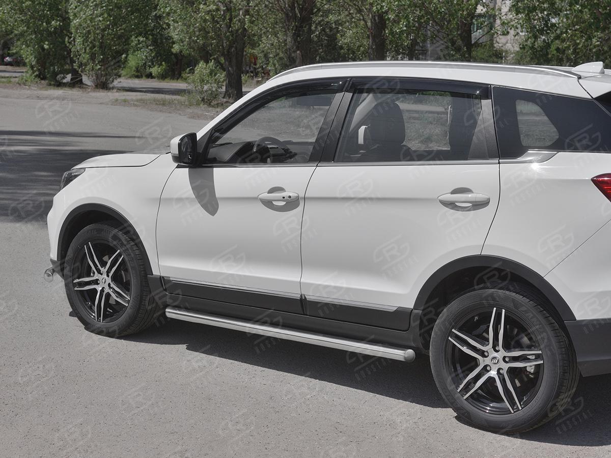 LIFAN X70 2018- Пороги труба d57 (вариант 3) LF7T-0032873