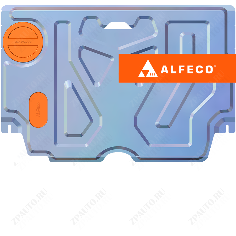 Защита  картера и КПП  Toyota Camry (XV40) 2006-2011 V-3,5 , ALFeco, алюминий 4мм, арт. ALF2404al