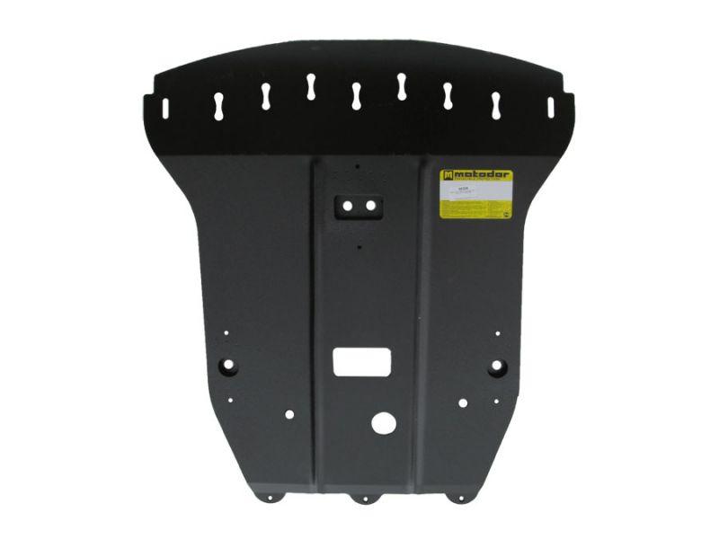 Защита двигателя, кпп, пневмогидроусилителя, рулевых тяг стальная Motodor для BMW 3er Е90 2008-2011 (2 мм, сталь), 00224