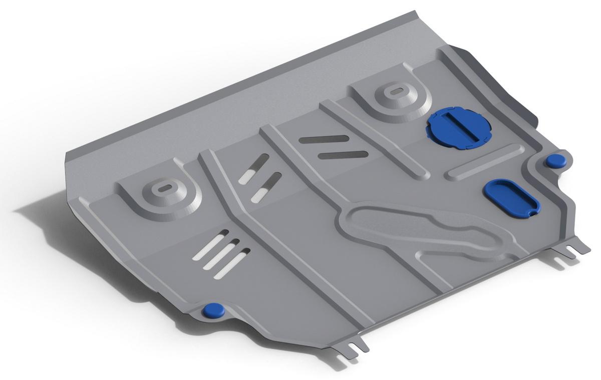 Защита картера и КПП Rival для Lexus NX 300h 2014-2017, штампованная, алюминий 3 мм, с крепежом, 333.3206.1