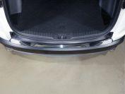 Накладка на задний бампер (лист зеркальный) для автомобиля Honda CR-V 2017-