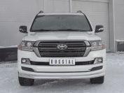 Защита переднего бампера d76 на Toyota Land Cruiser 200 2017 Excalibur, Slitkoff TLCZ-002902