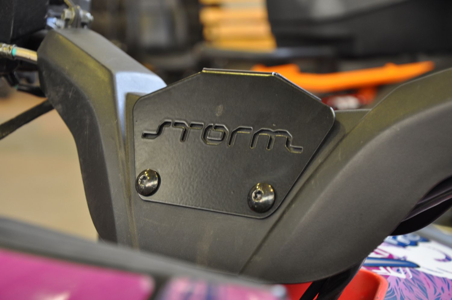 Кронштейн навигатора для Русская Механика 800 DUO 2018-, сталь 2,5 мм, STORM, арт. MP 0519