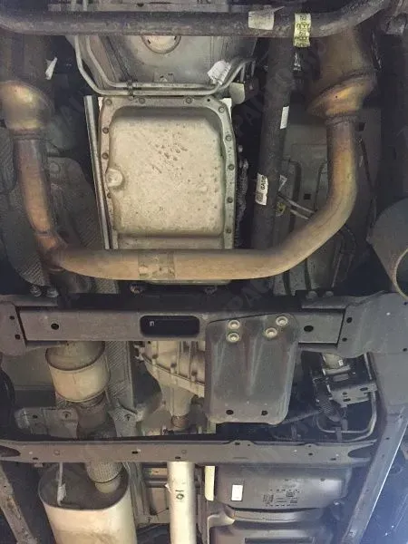 Защита КПП и РК для CHEVROLET Tahoe  2014 - 2021 V-6,2 AT 4WD, Sheriff, алюминий 5 мм, арт. 04.2836 V3