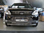 Решетка радиатора нижняя 16мм для автомобиля Hyundai ix55 2009-2013, TCC Тюнинг HYUNIX55-07