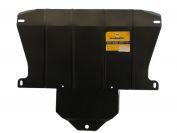 Защита кпп стальная Motodor для Jaguar XJ 2003-2009 (2 мм, сталь), 05802