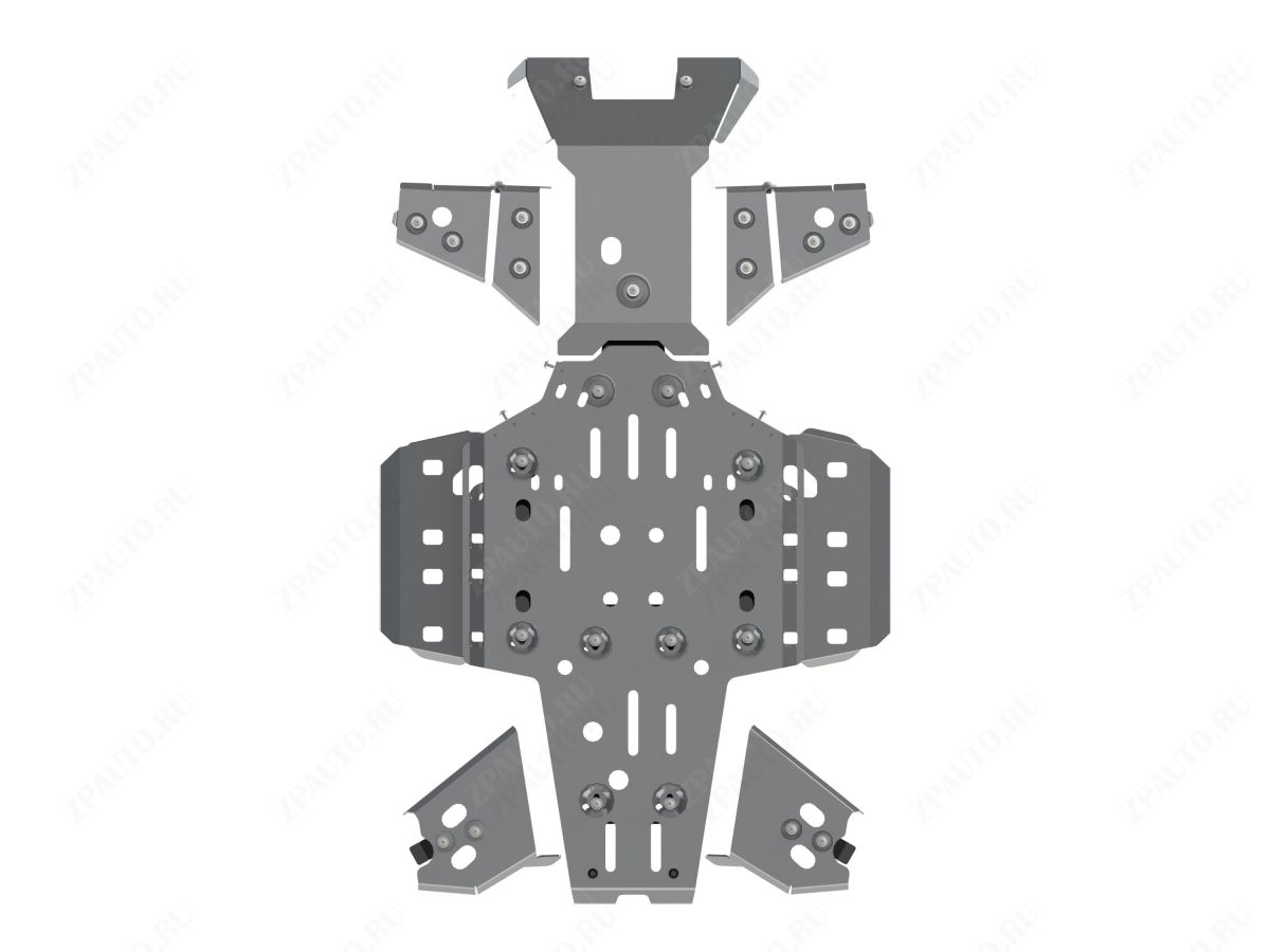 Полный комплект защиты для YAMAHA Kodiak  2016 -, алюминий 4 мм, STORM, арт. 2946