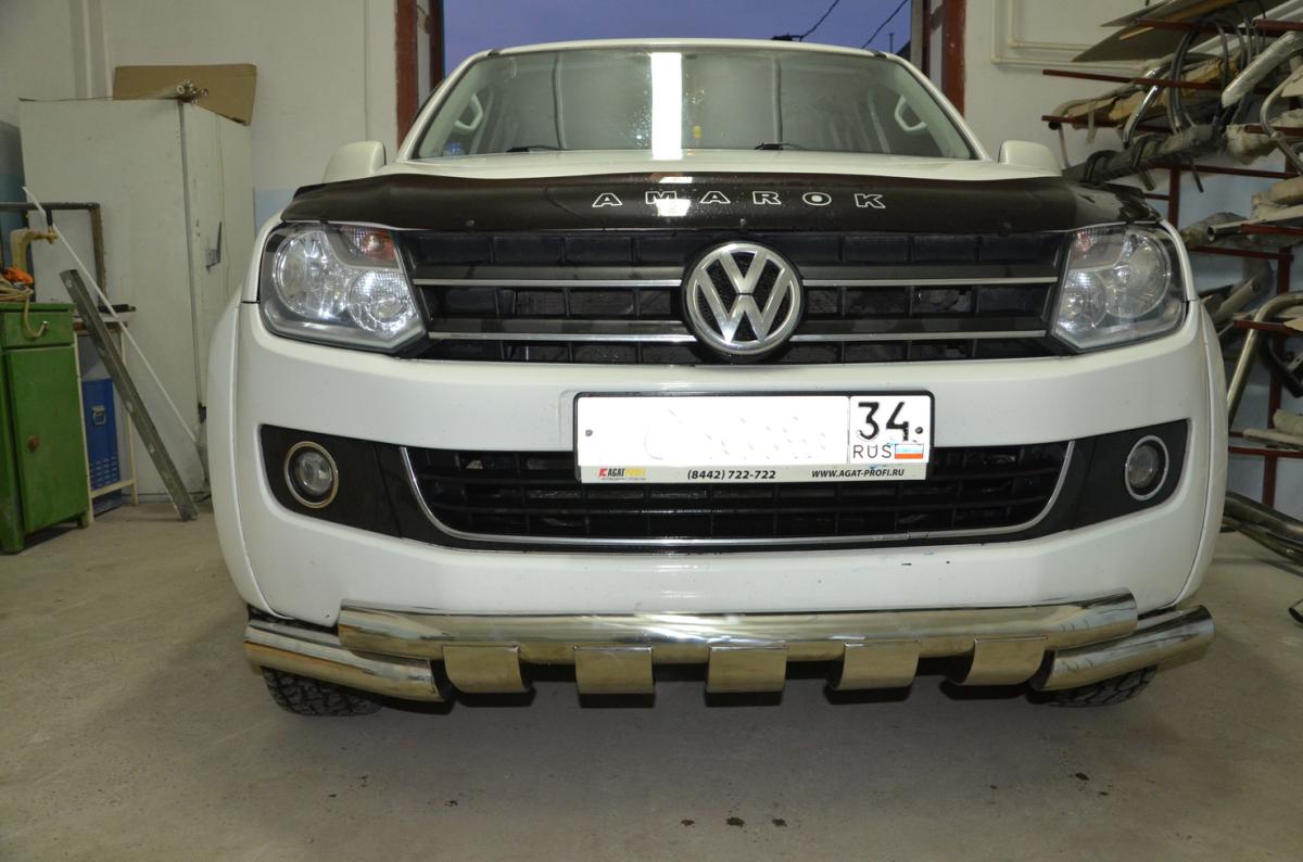 Защита переднего бампера G для автомобиля VOLKSWAGEN Amarok  2009. VWA.09.05, Россия