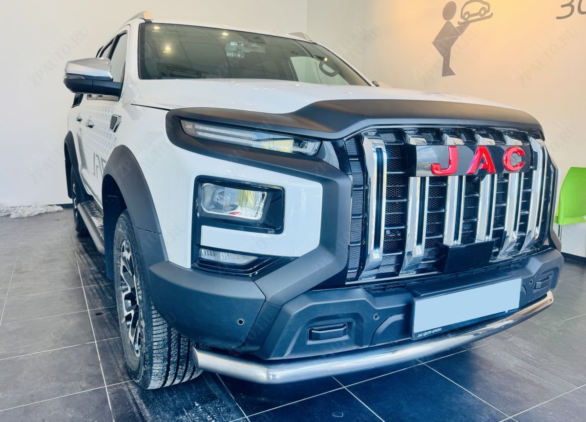 Защита переднего бампера  для автомобиля JAC  T9 2021 арт. JAC.T9.21.02